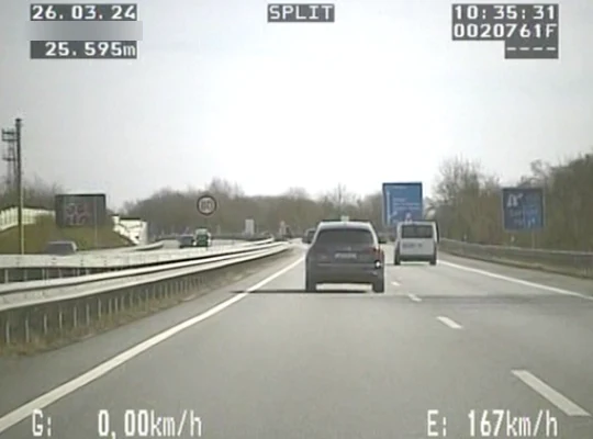 Wegstrecken- und Abstandsermittlung beim Nachfahren mit ProViDa 2000 Modular